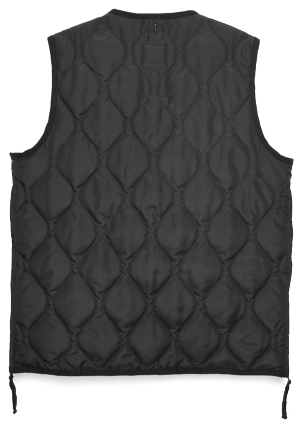 Military Zip V-Neck Vest