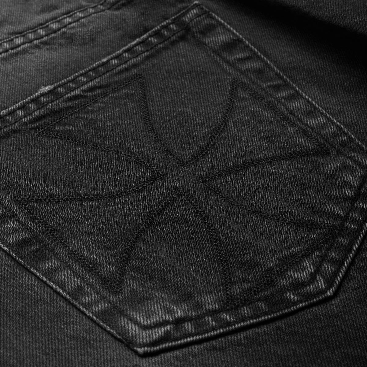 Cross Pocket Phrase Jeans