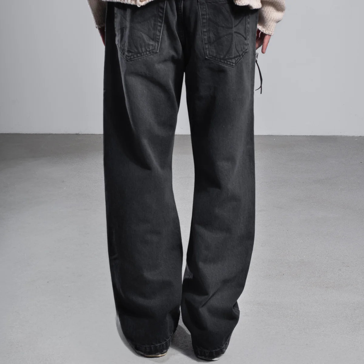 Cross Pocket Phrase Jeans