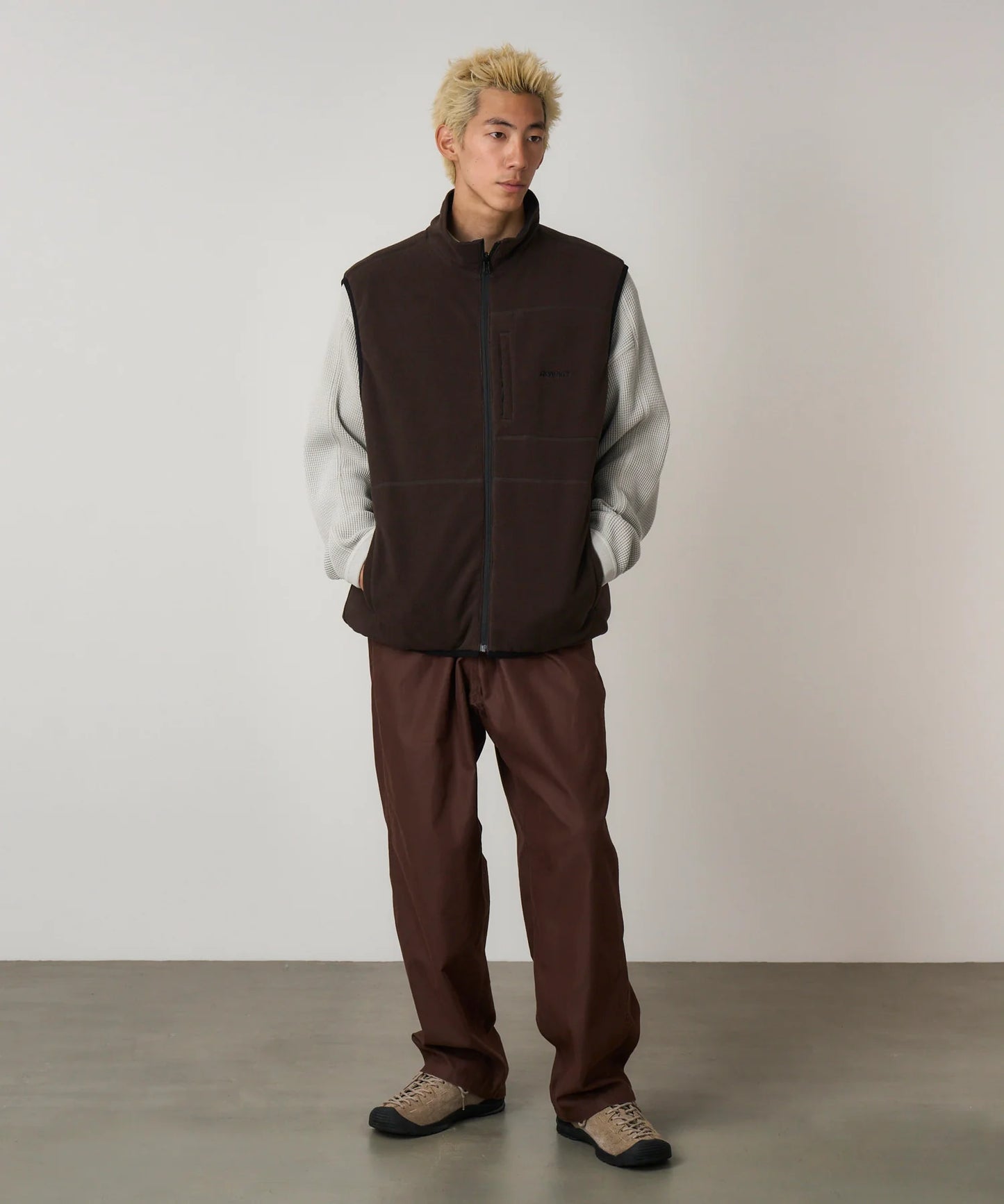 Thermal Fleece Reversible Vest