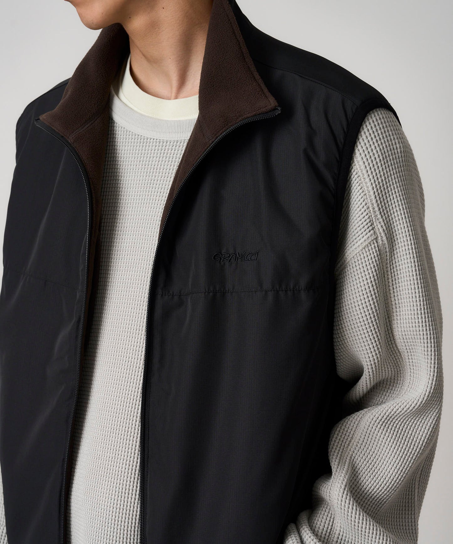 Thermal Fleece Reversible Vest