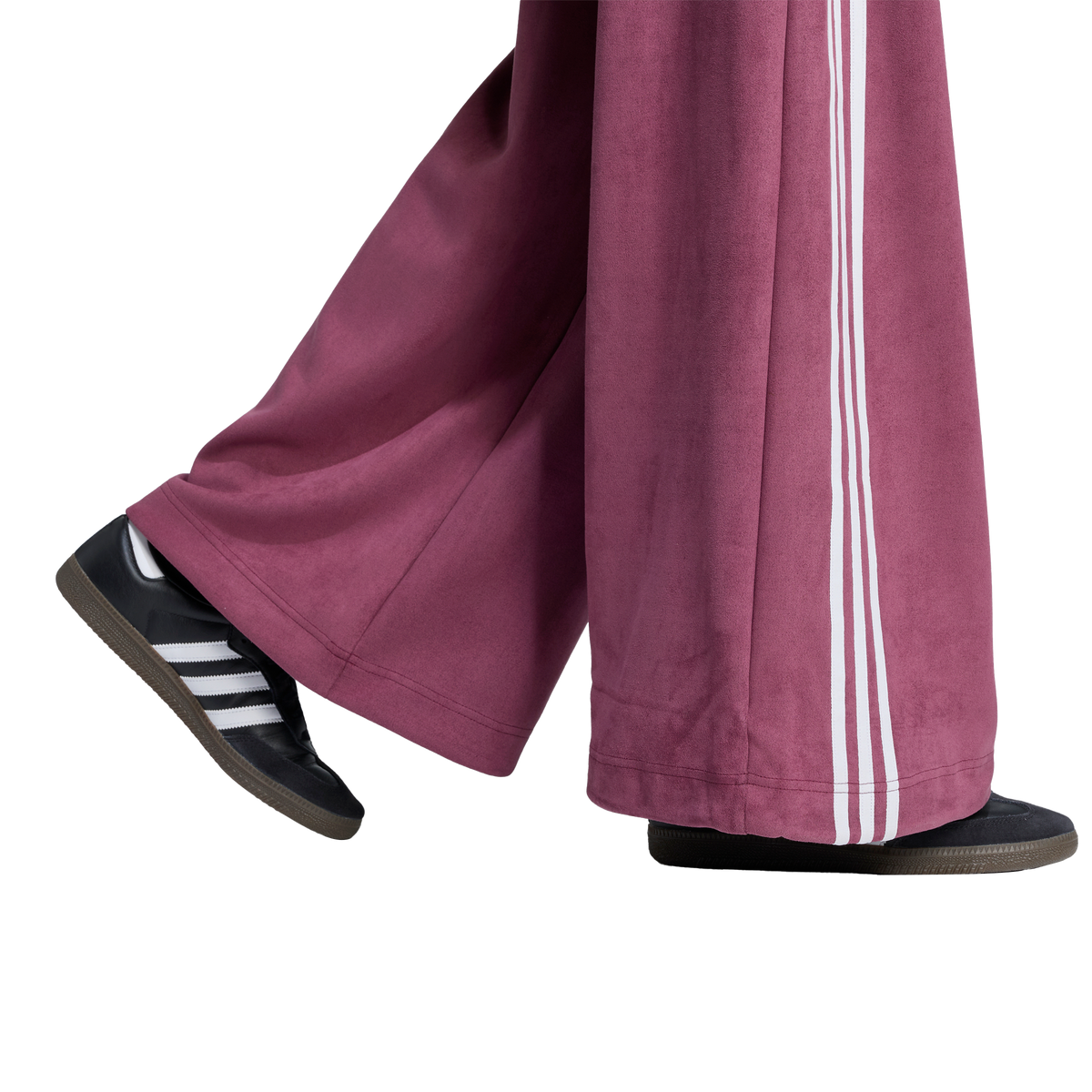 Faux Suede Track Pant