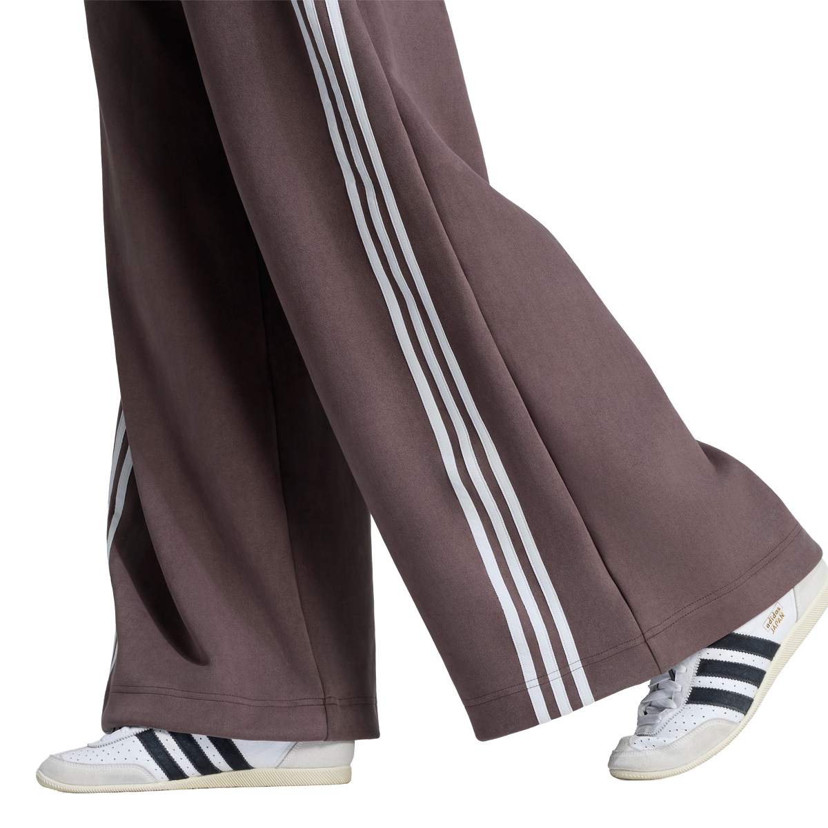 Faux Suede Track Pant