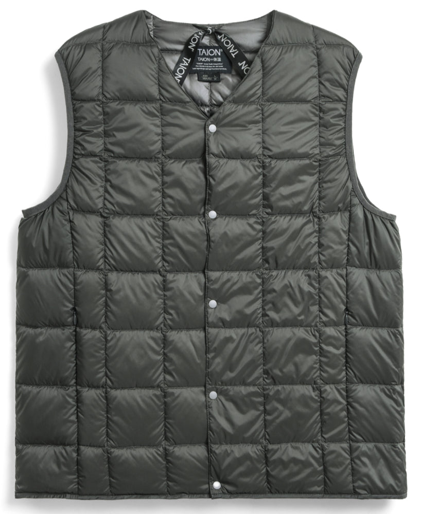 V Neck Button Down Vest