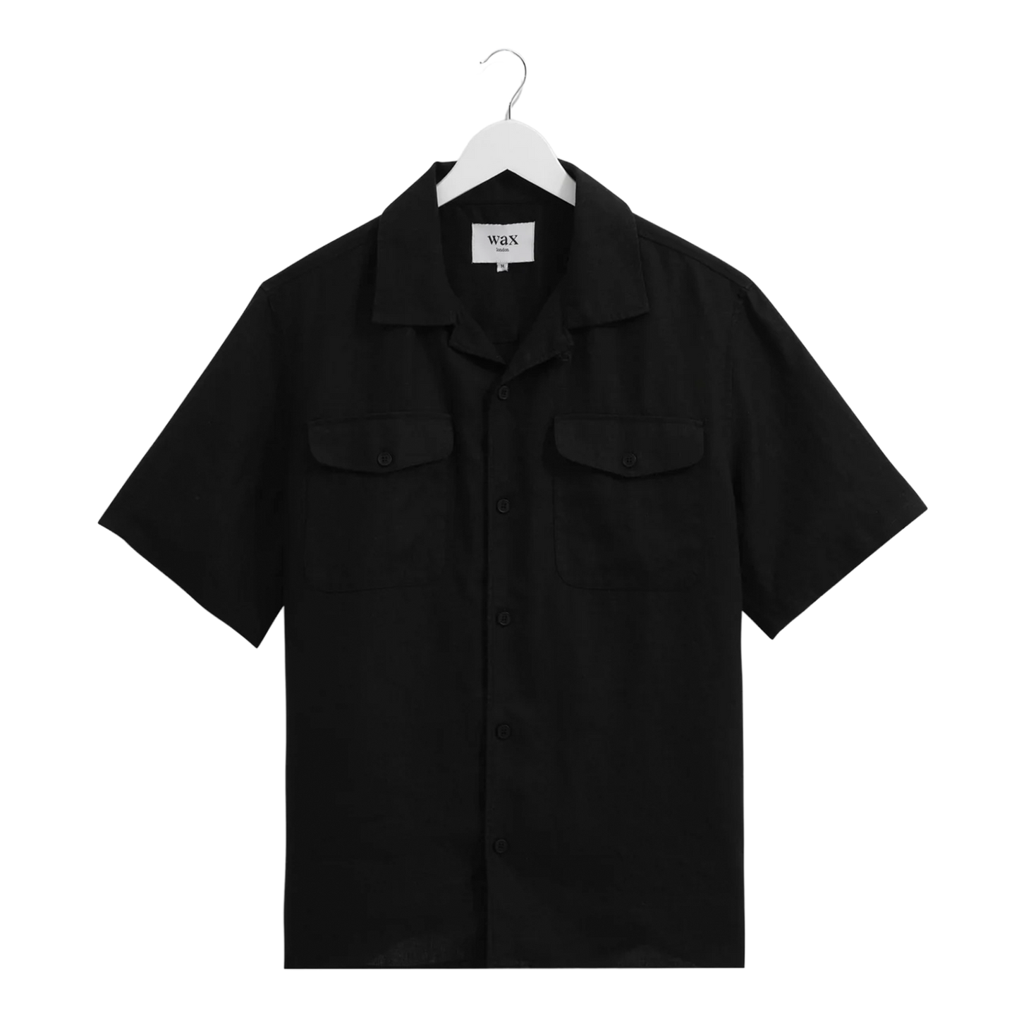 wax london Bartlett SS Shirt Washed Linen