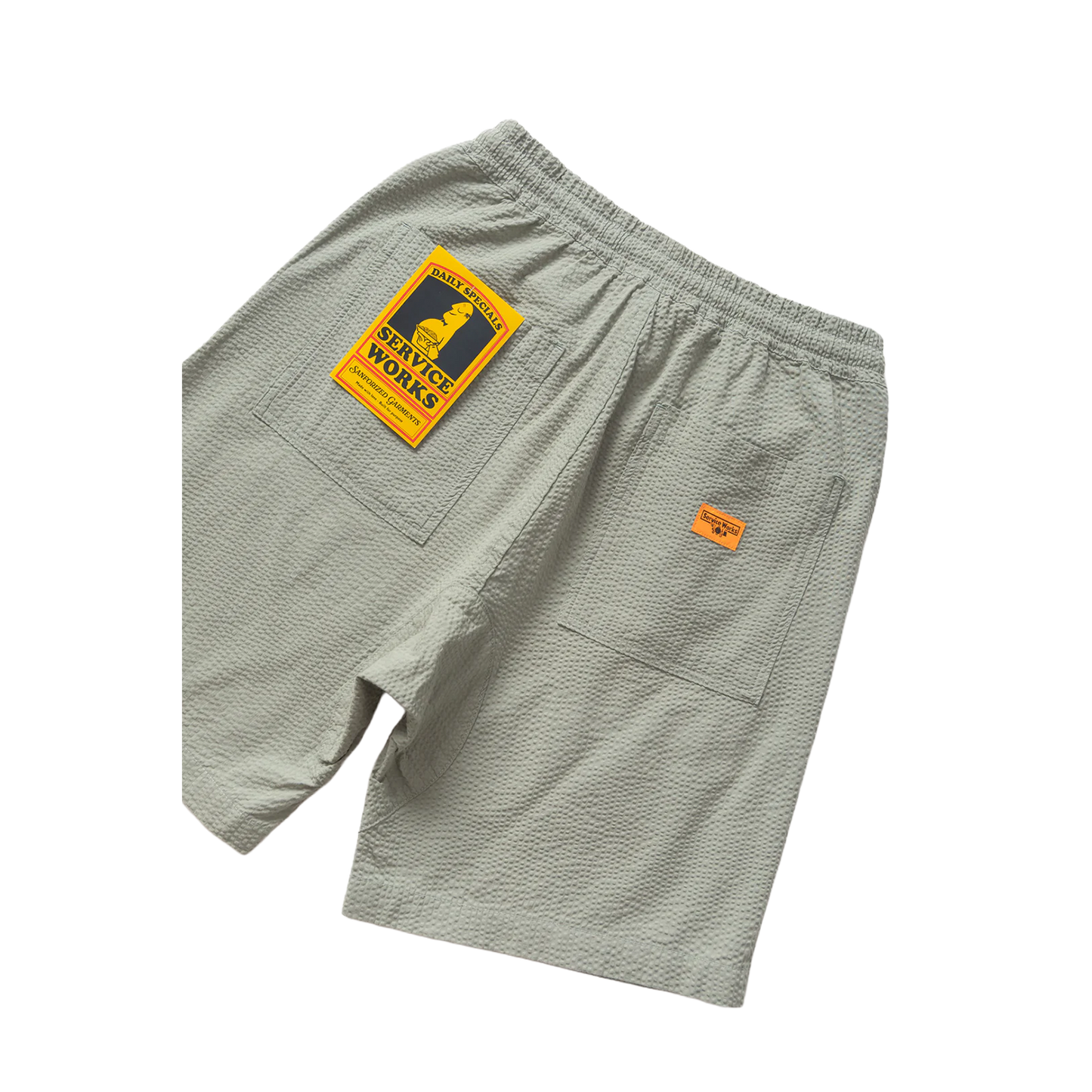 Seersucker Chef Short