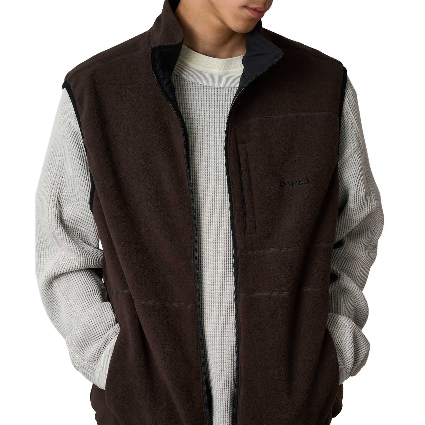 Thermal Fleece Reversible Vest
