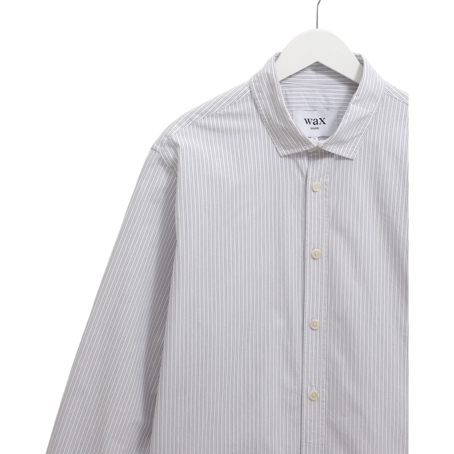 Shelly Shirt Poplin Fine Stripe