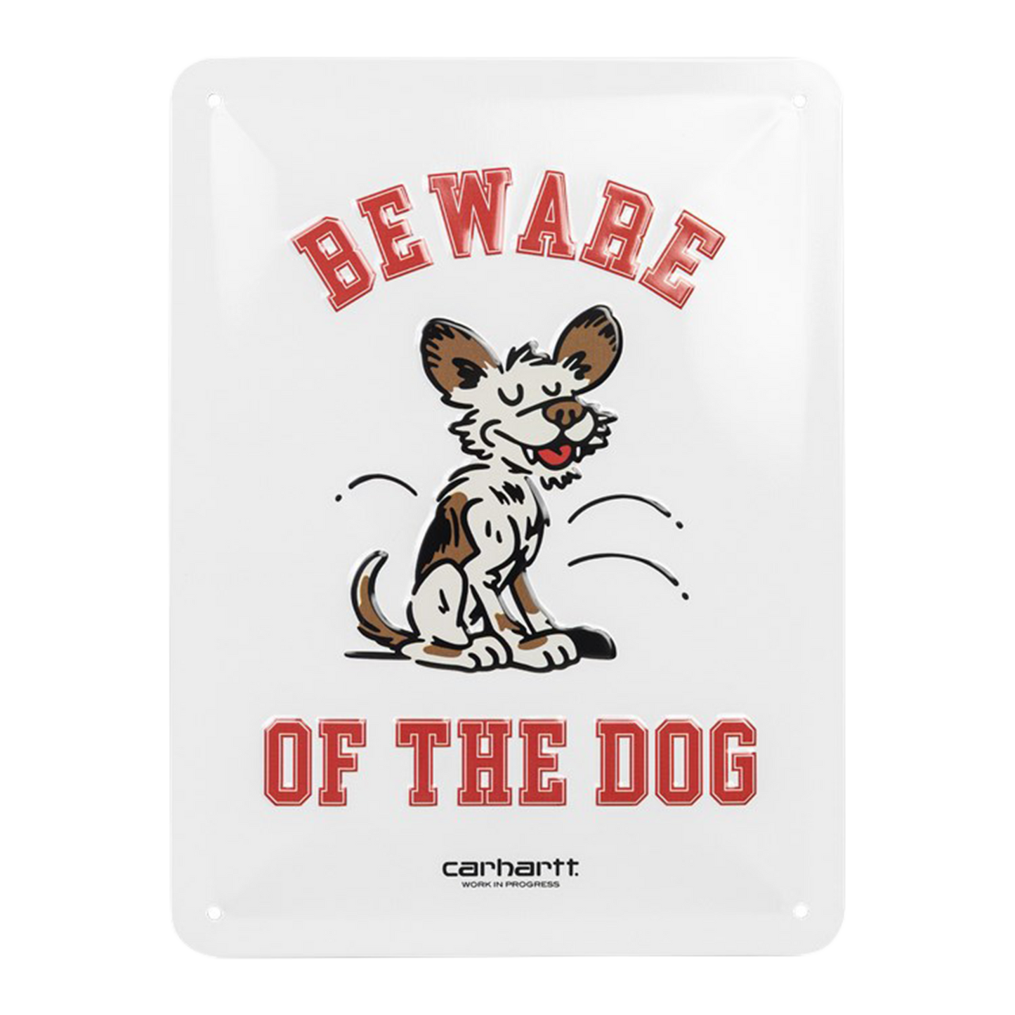 Wild Dog Beware Plate