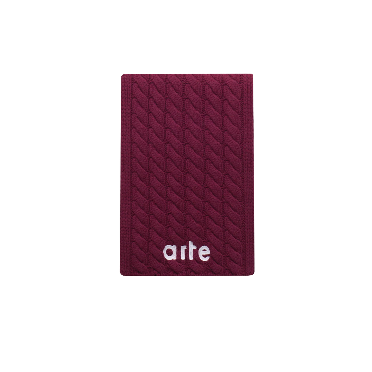 Textured Logo Scarf
