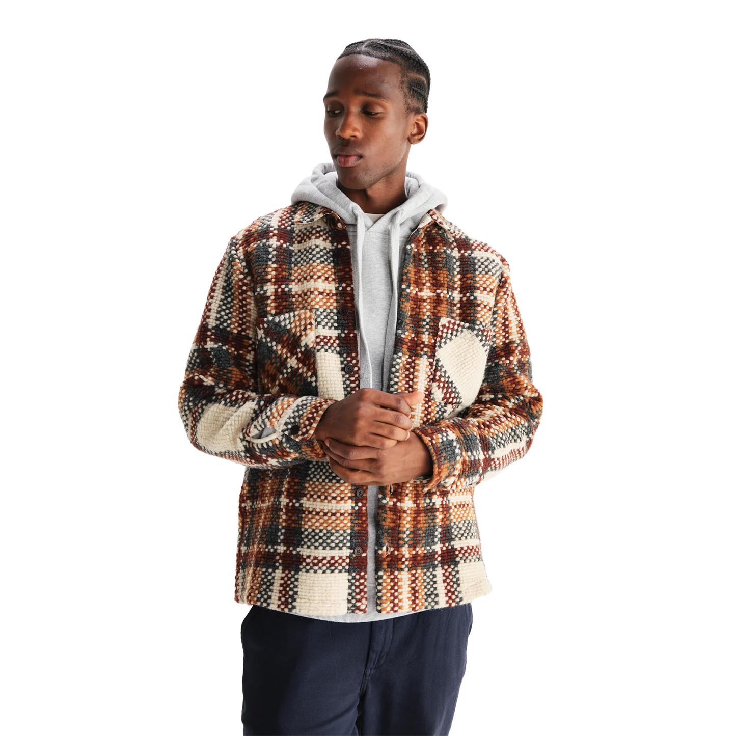 Whiting Overshirt Wool Blend