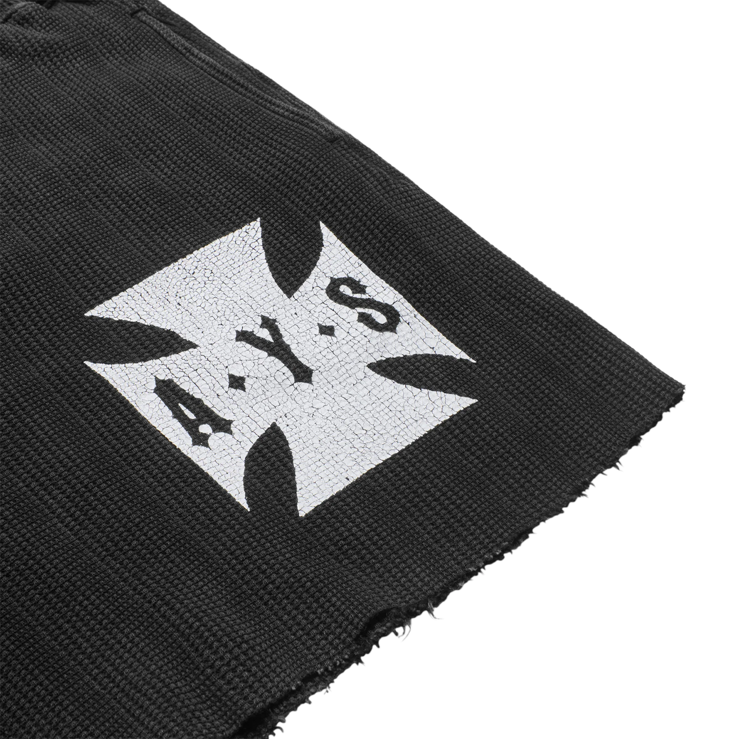 Cross Waffle Vintage Shorts