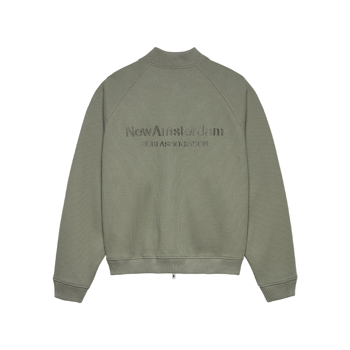 Waffle Zip Up