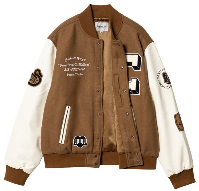 Brown Ducks Bomber - decent.store