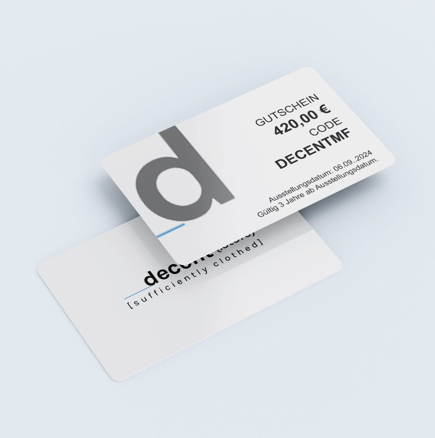 decent.store gutschein - decent.store