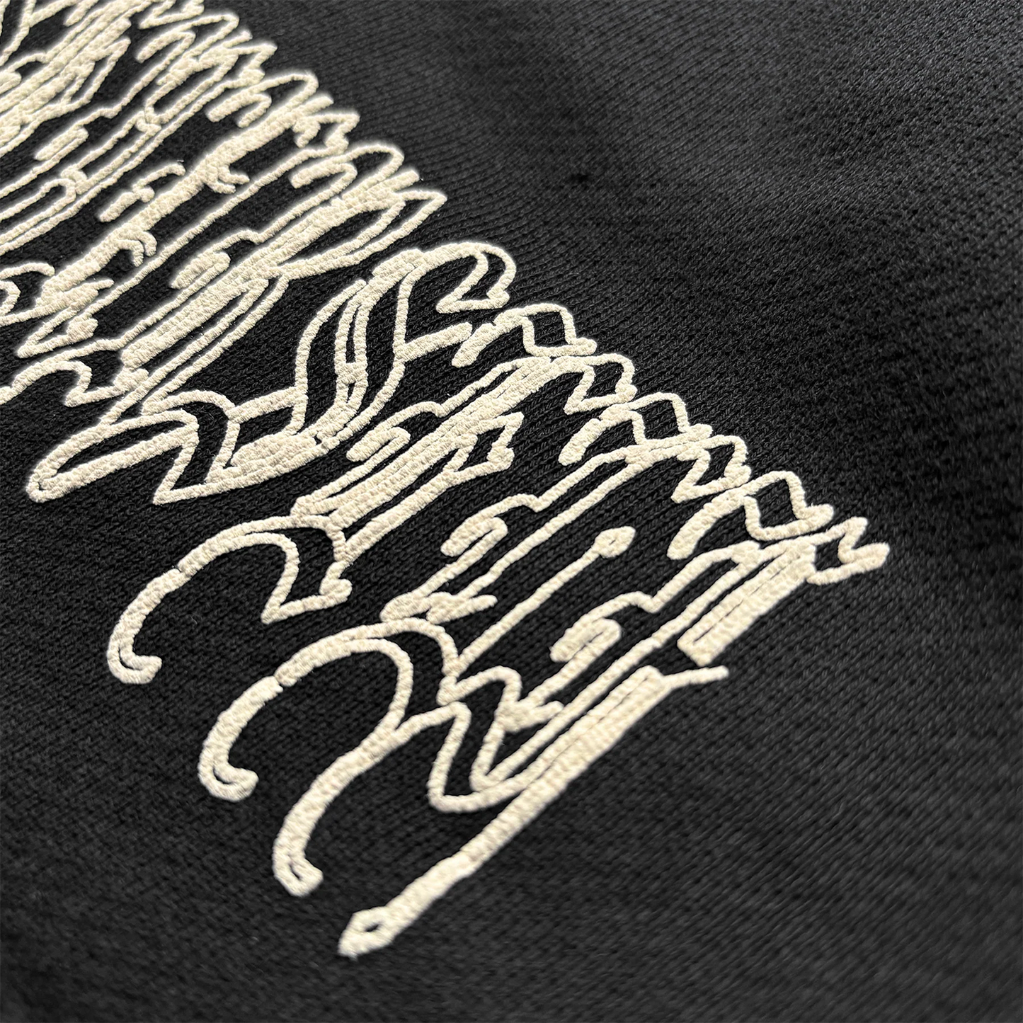 Goth Raw Fleece Short