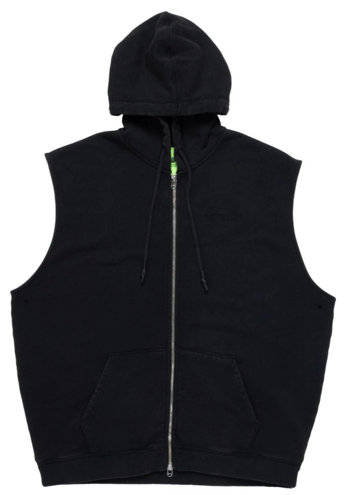 Full Zip Sleeveless Hoodie - decent.store