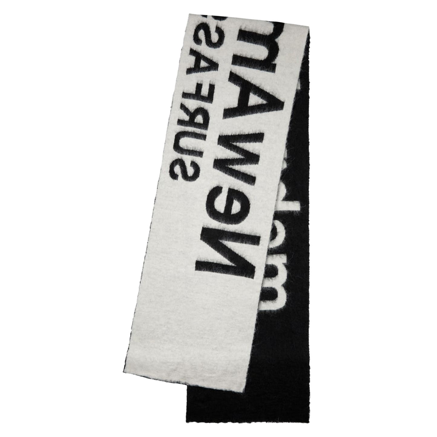 Fuzzy Name Scarf