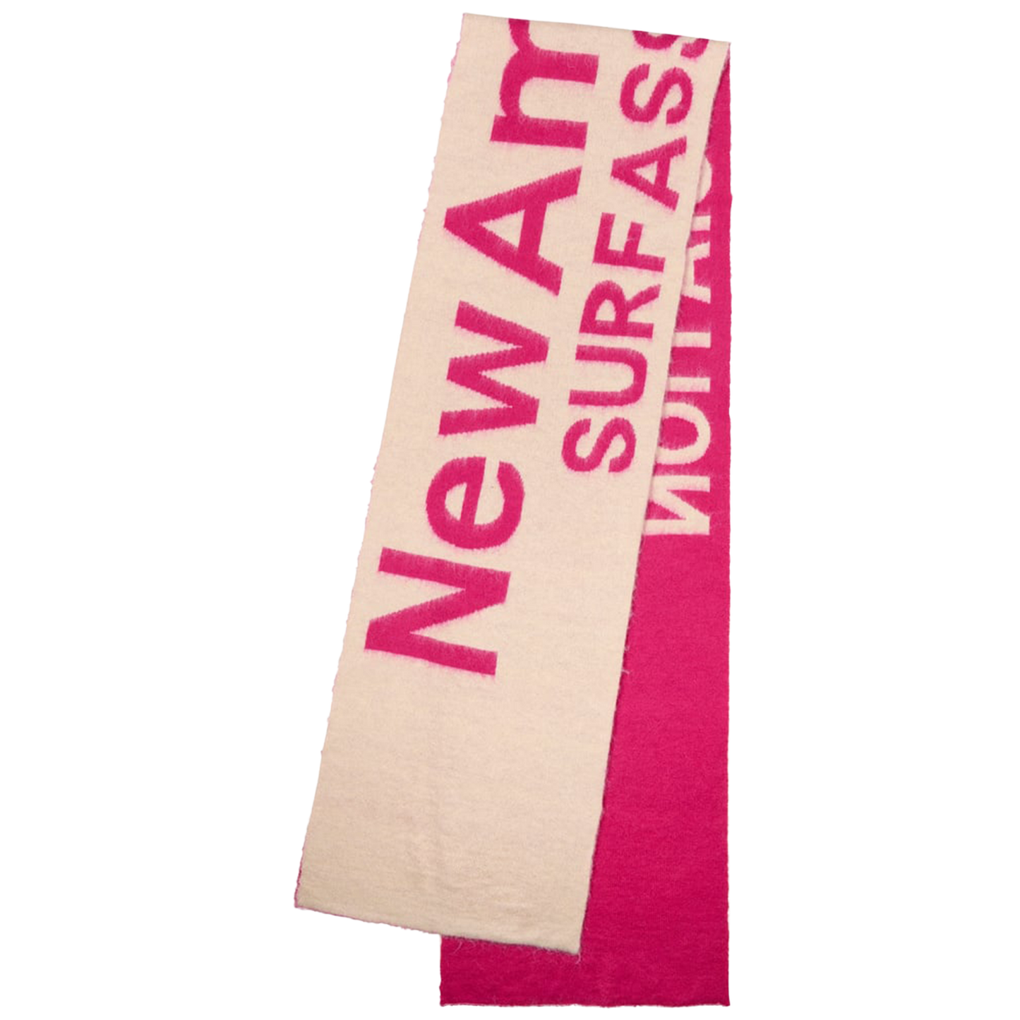 Fuzzy Name Scarf