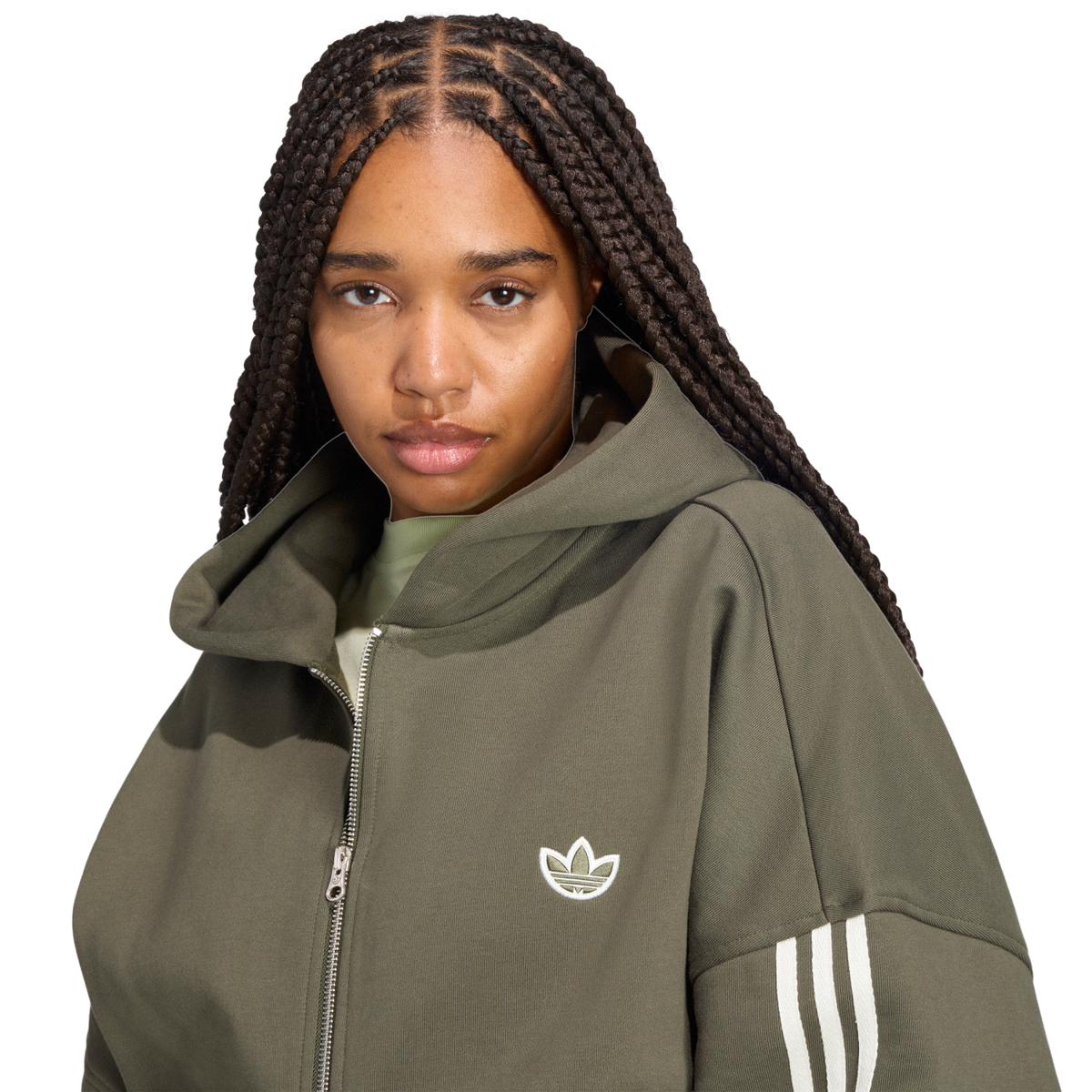 adiSignature 3 Stripes Full Zip Hoodie