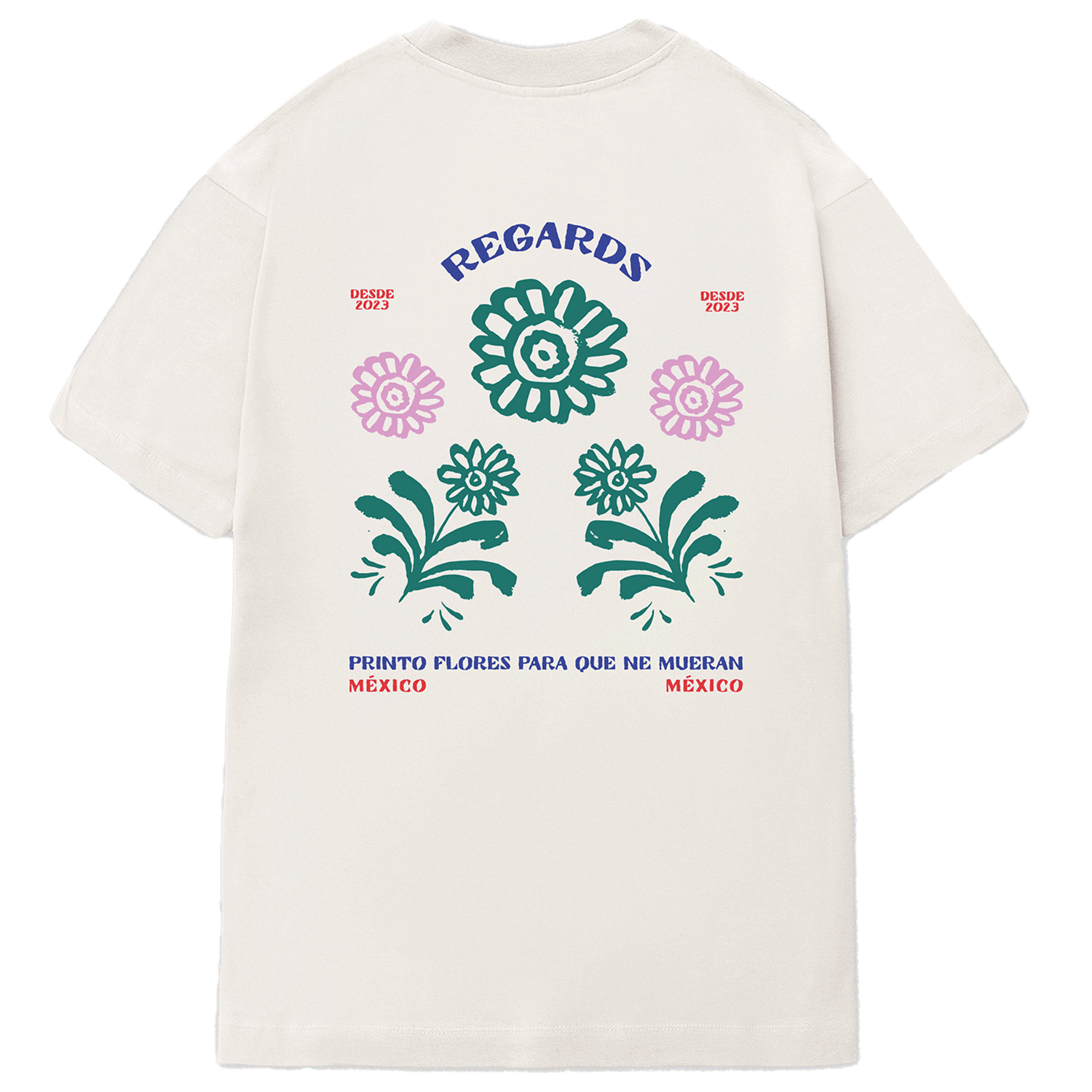 Pinto Flores Tee - decent.store