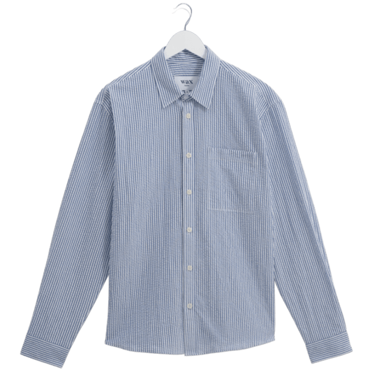 Rove LS Shirt Seersucker - decent.store
