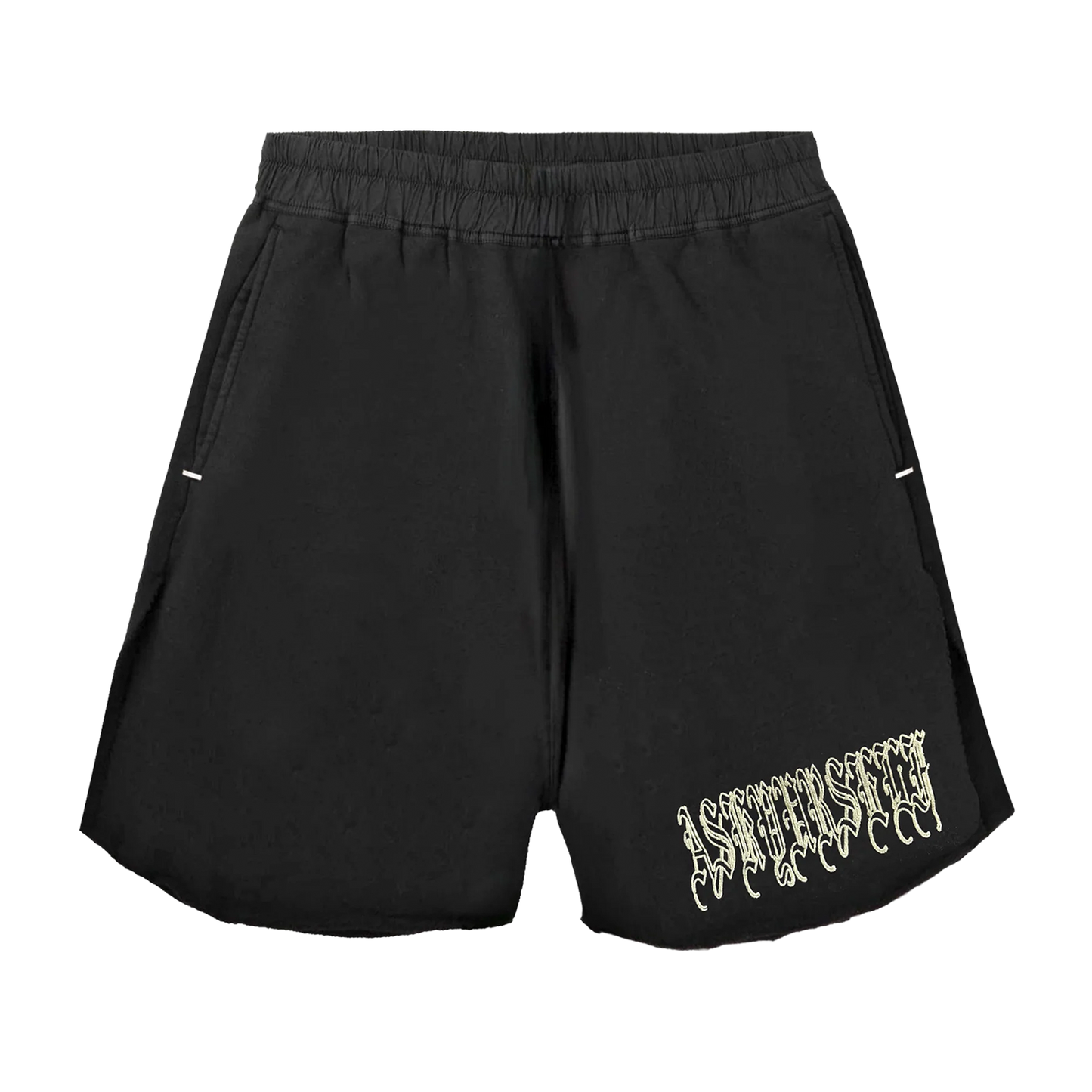 Goth Raw Fleece Short