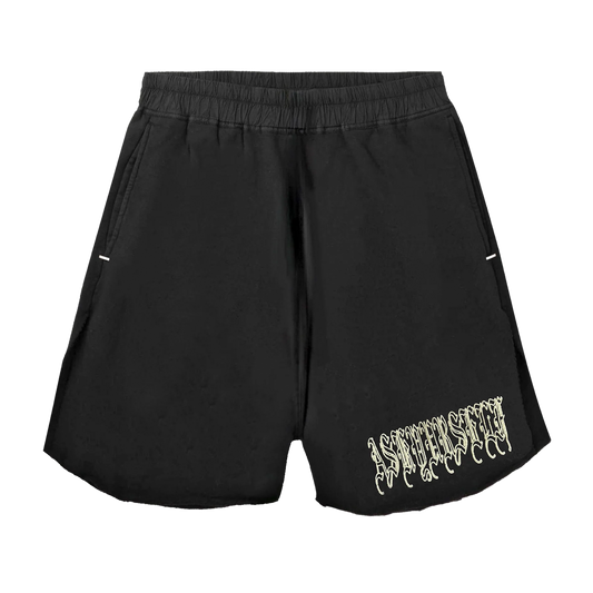 Goth Raw Fleece Short