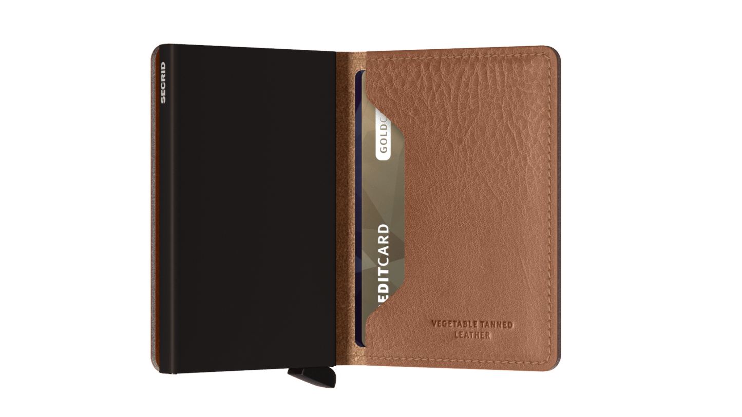 Slimwallet Vegetable Tanned - decent.store