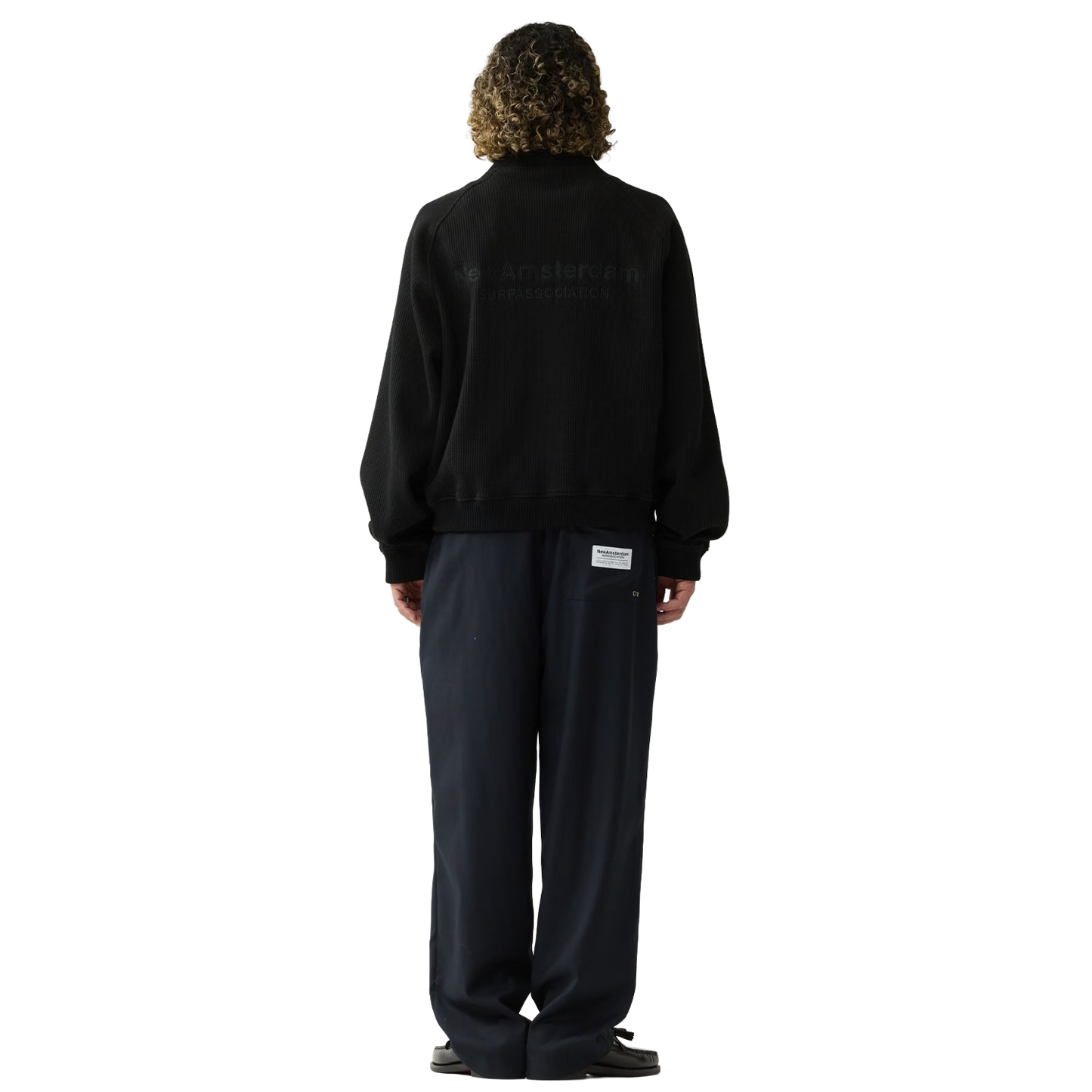 Waffle Zip Up
