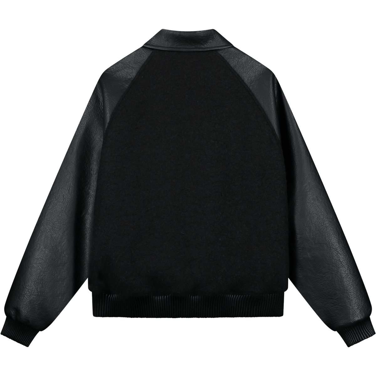 Leather Varsity Jacket