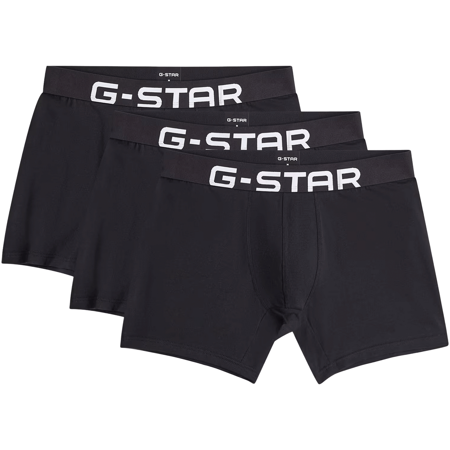 Boxershorts OAK - 3 Pack Longer Leg Trunks - black - 5in inseam