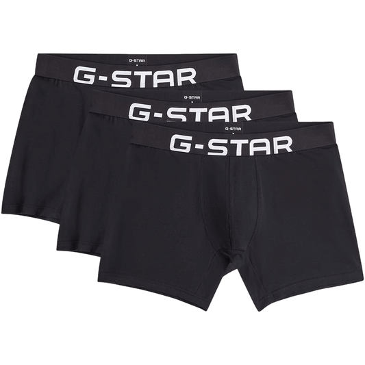 Boxershorts OAK - 3 Pack Longer Leg Trunks - black - 5in inseam