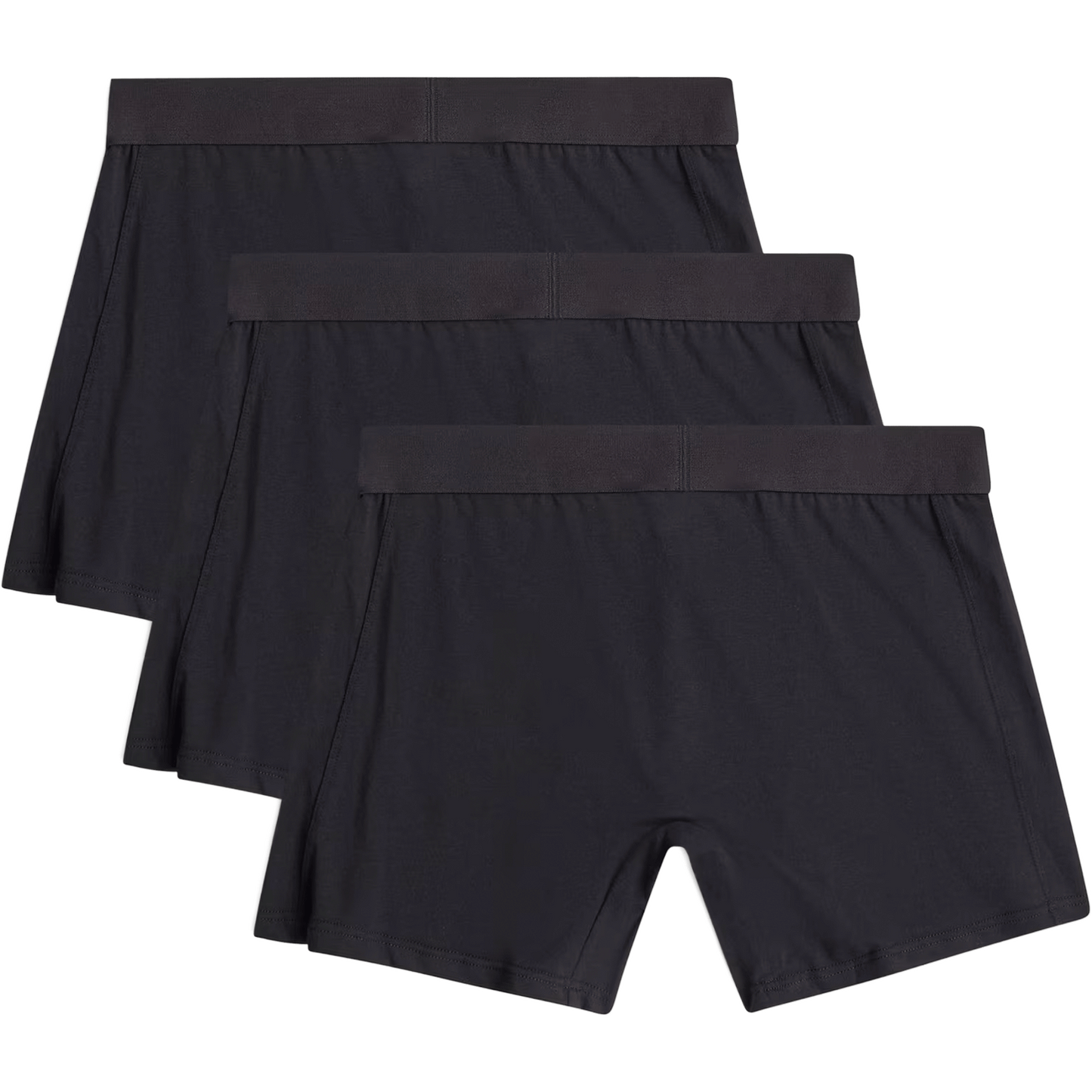 Boxershorts OAK - 3 Pack Longer Leg Trunks - black - 5in inseam