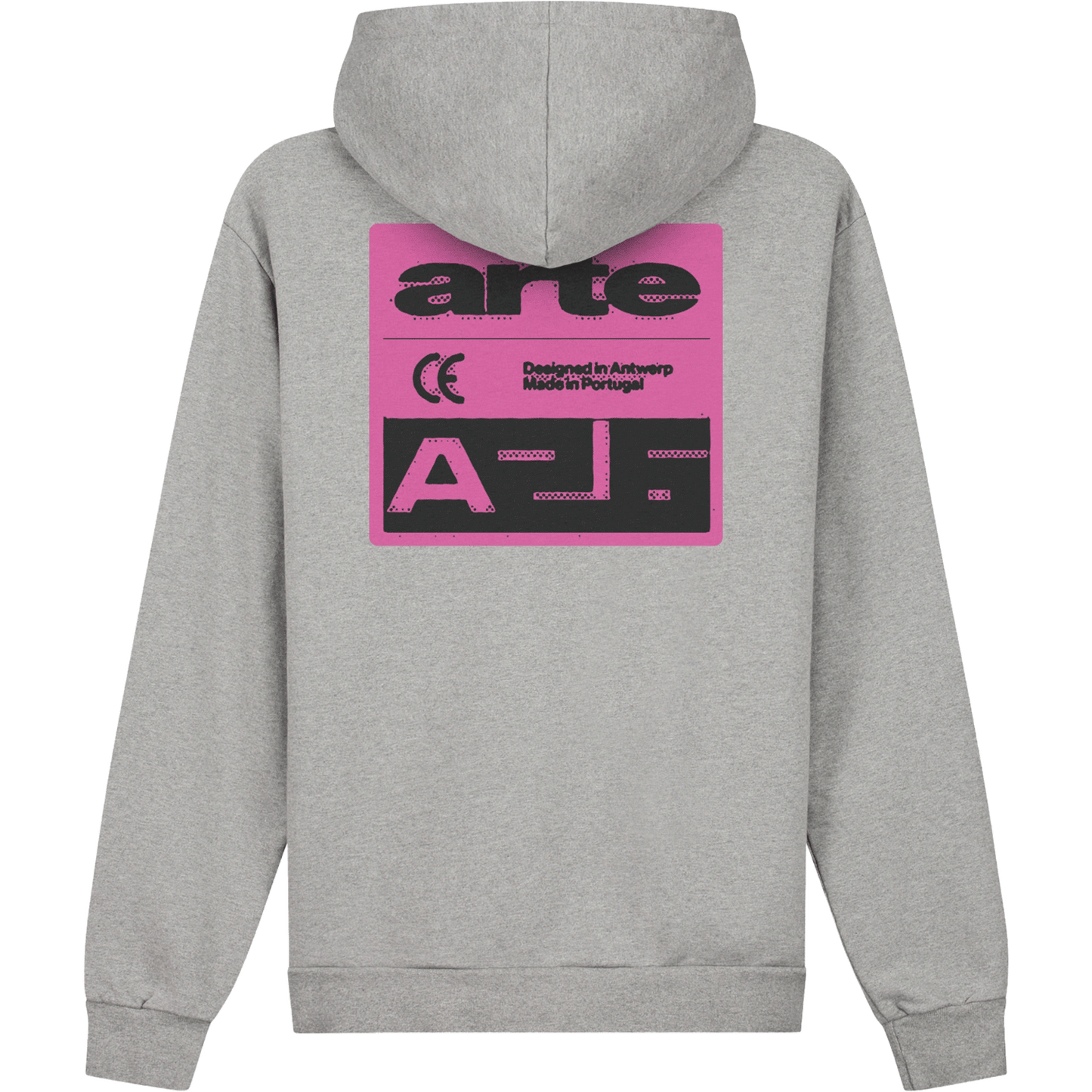 Pink Serial Hoodie