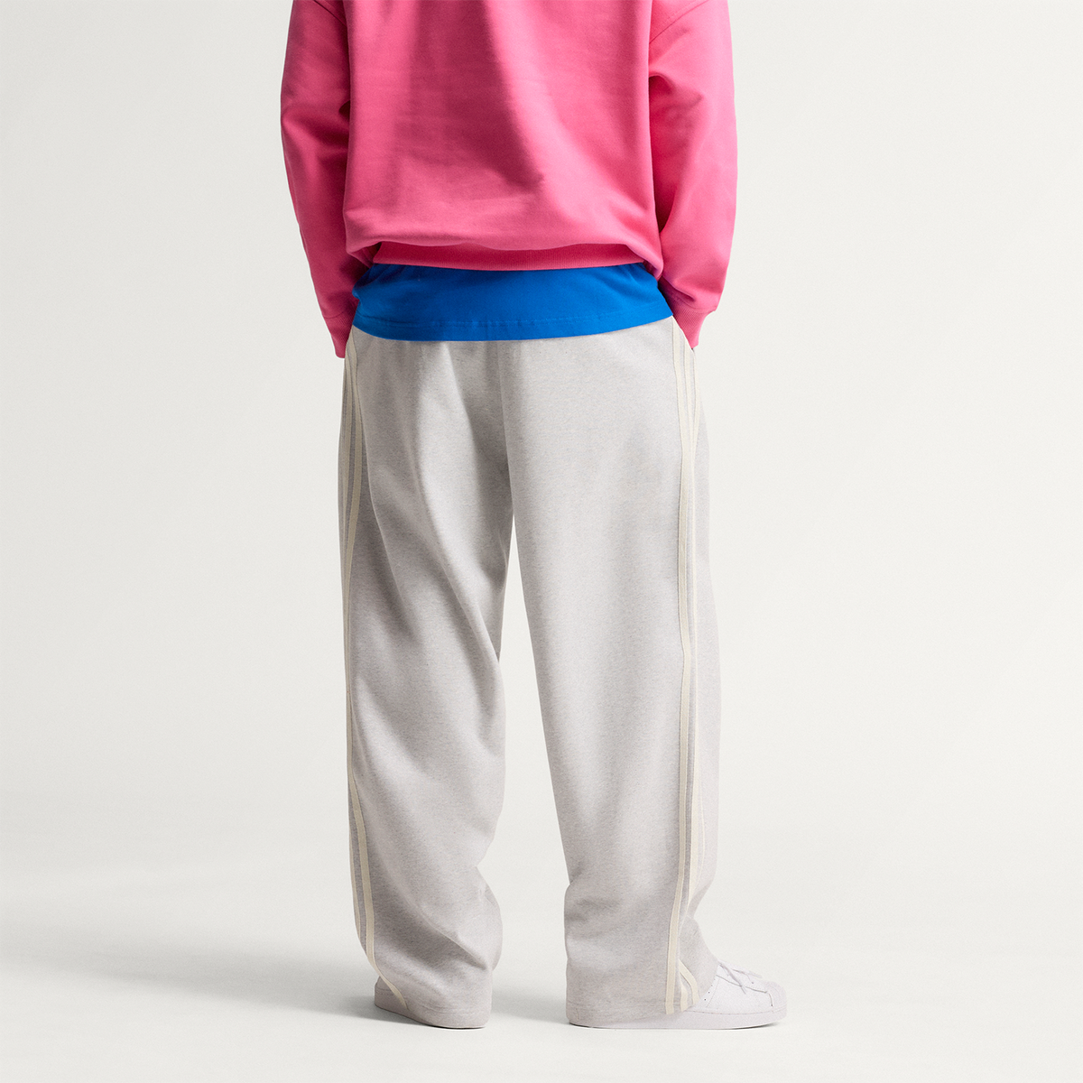 adiSignature 3 Stripes Open Hem Sweatpant