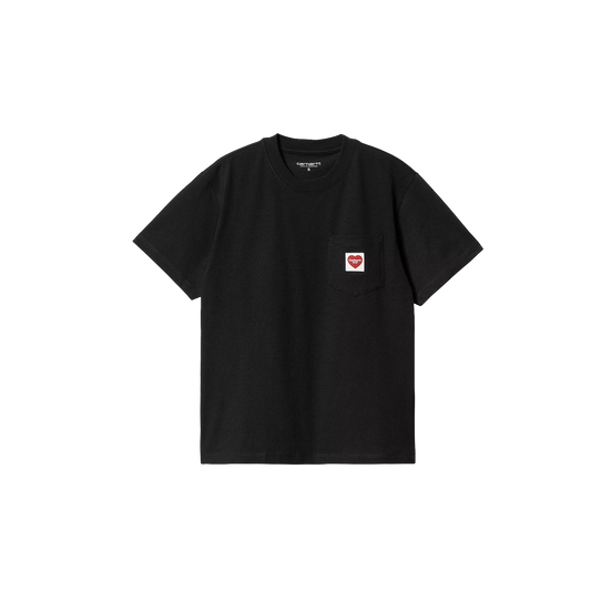 W´ S/S Heart Pocket T-Shirt