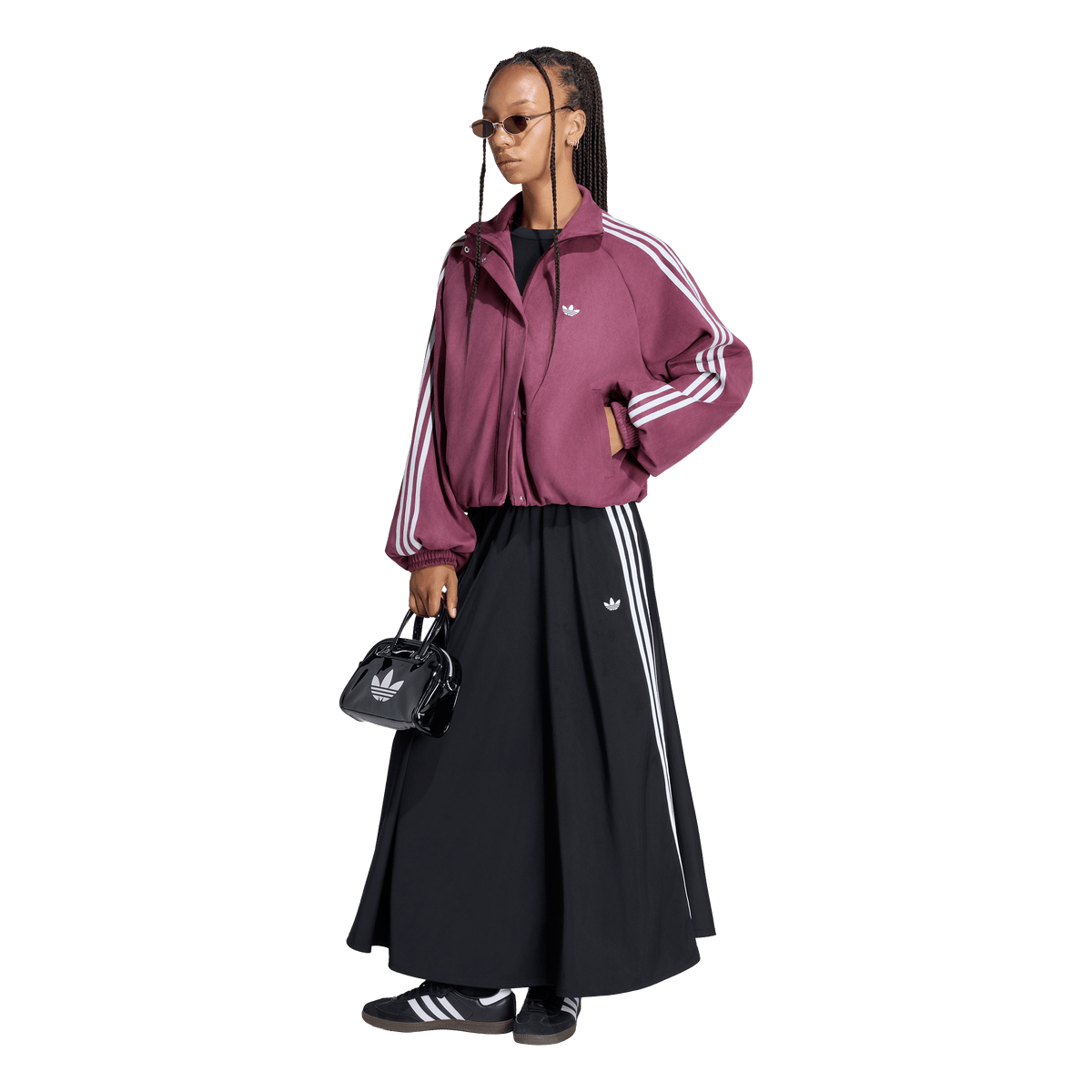 Faux Suede Track Top