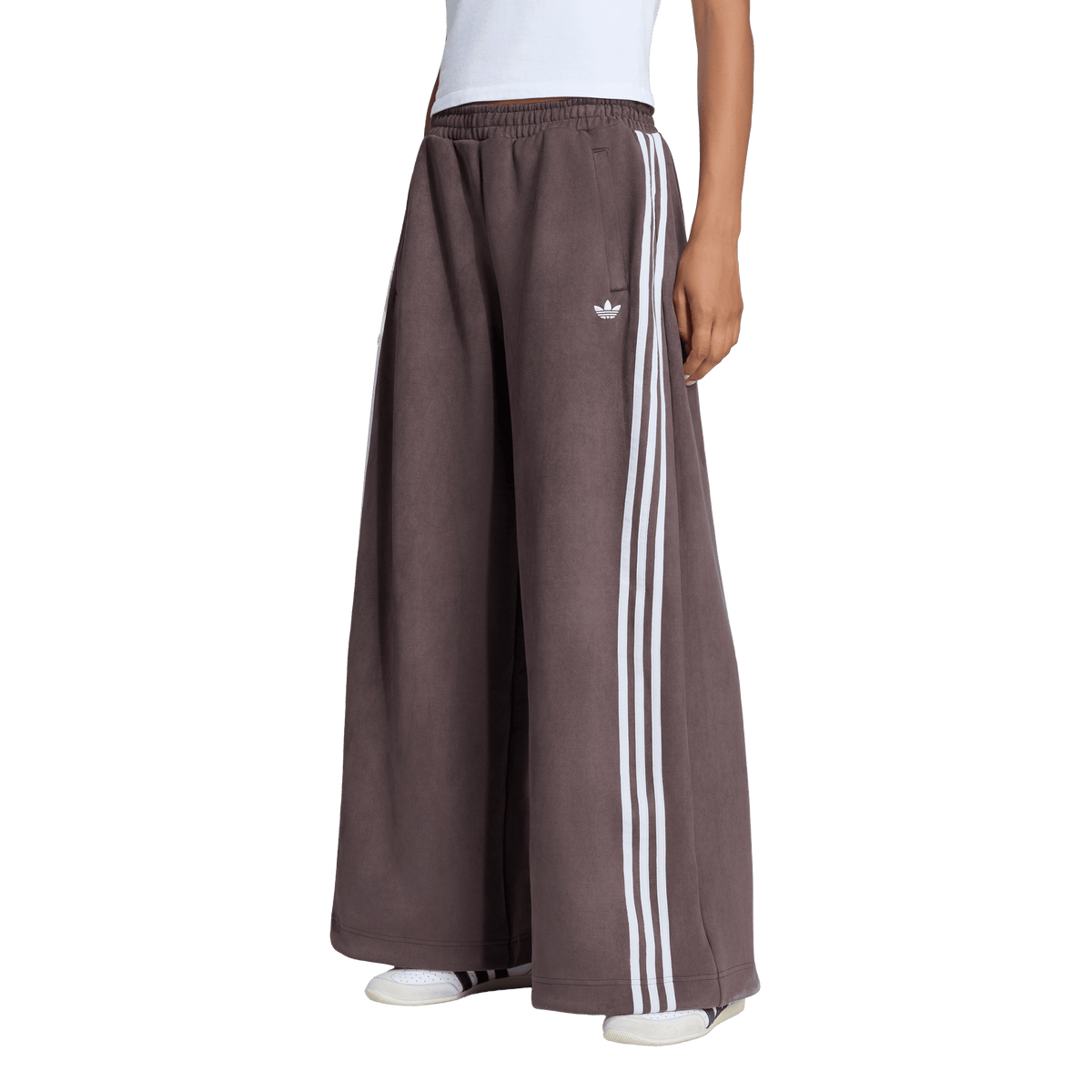 Faux Suede Track Pant