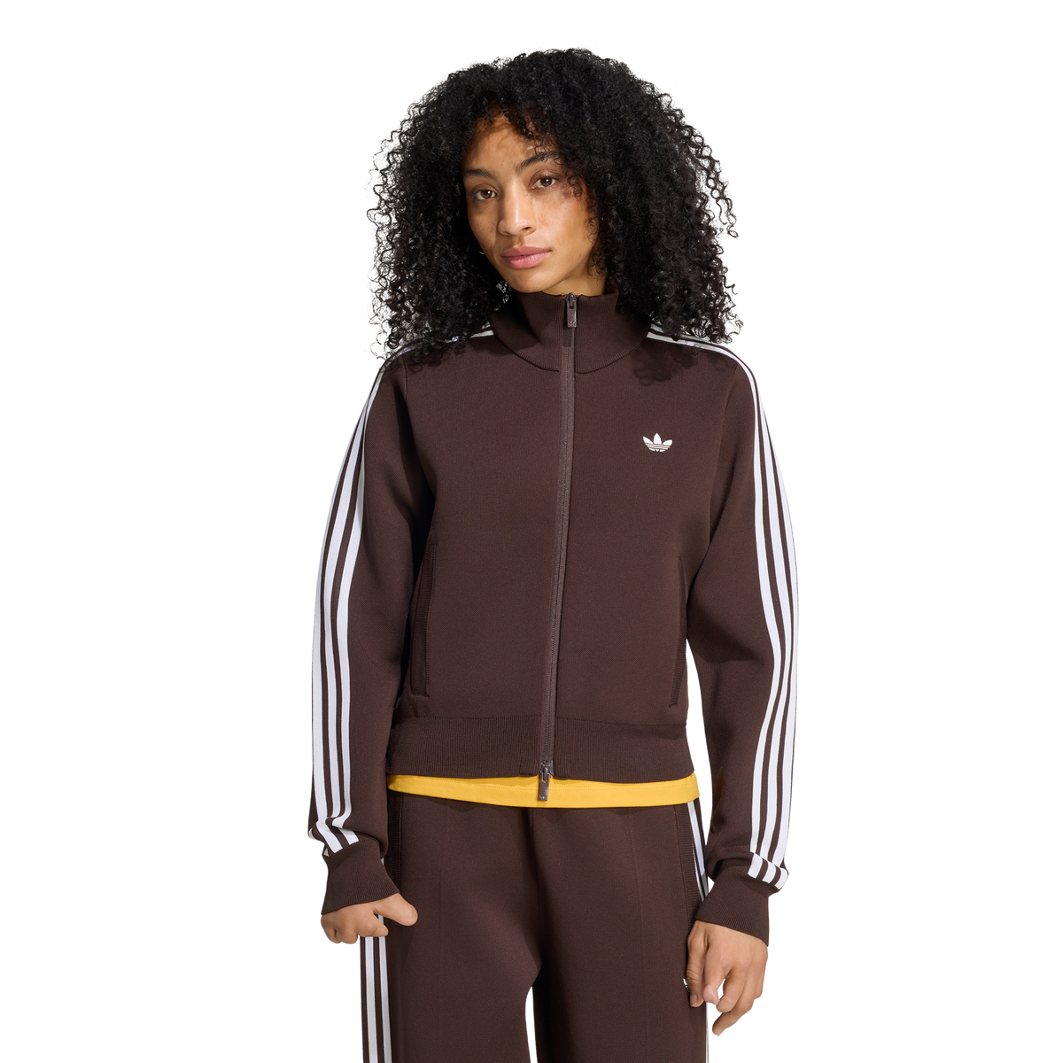 Slim Knit Track Top