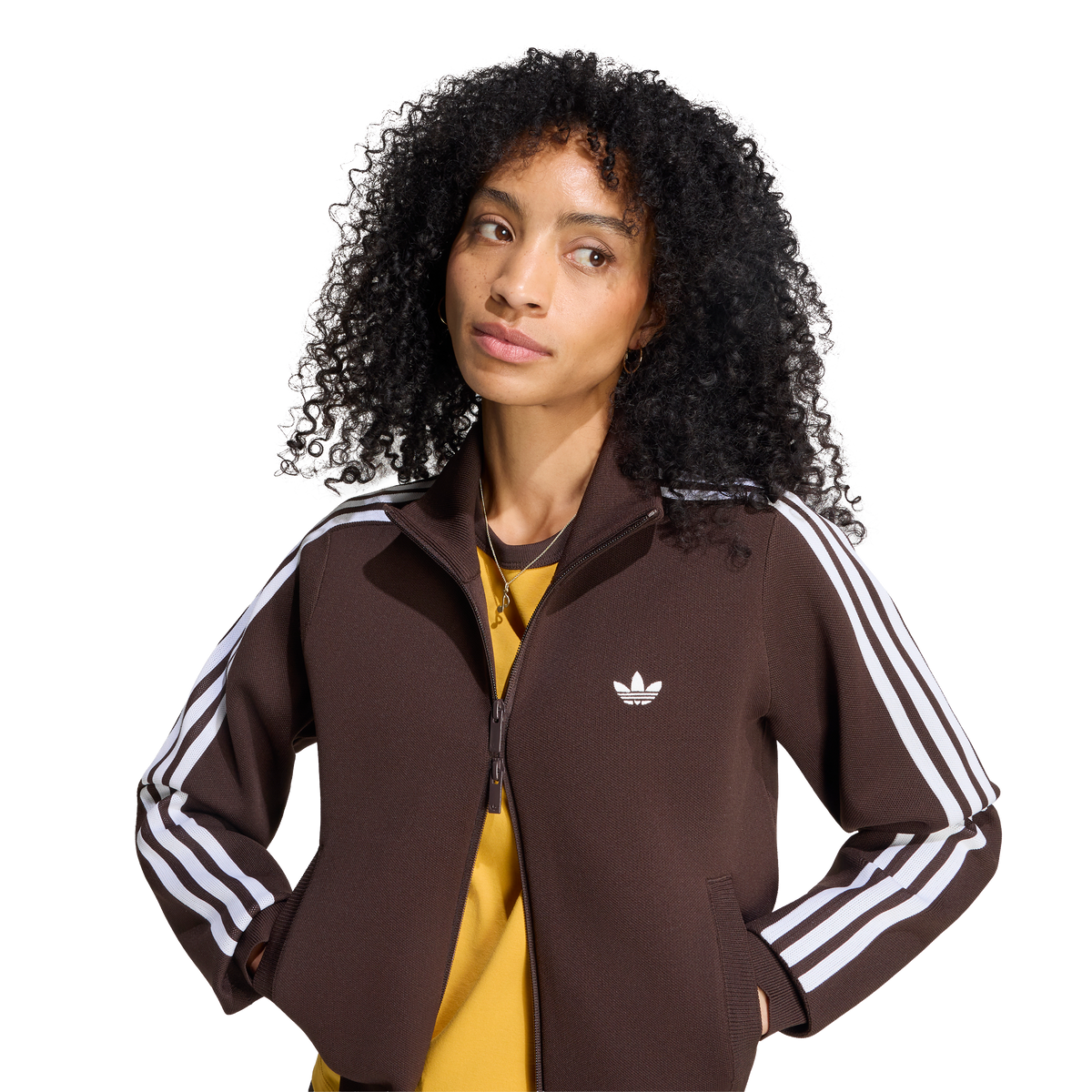 Slim Knit Track Top