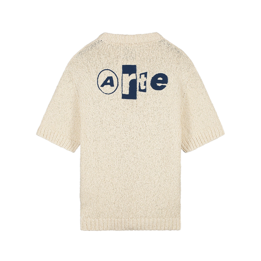 Back Graphic Knit T-Shirt