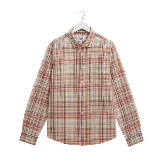 Shelly Shirt Seersucker Flannel