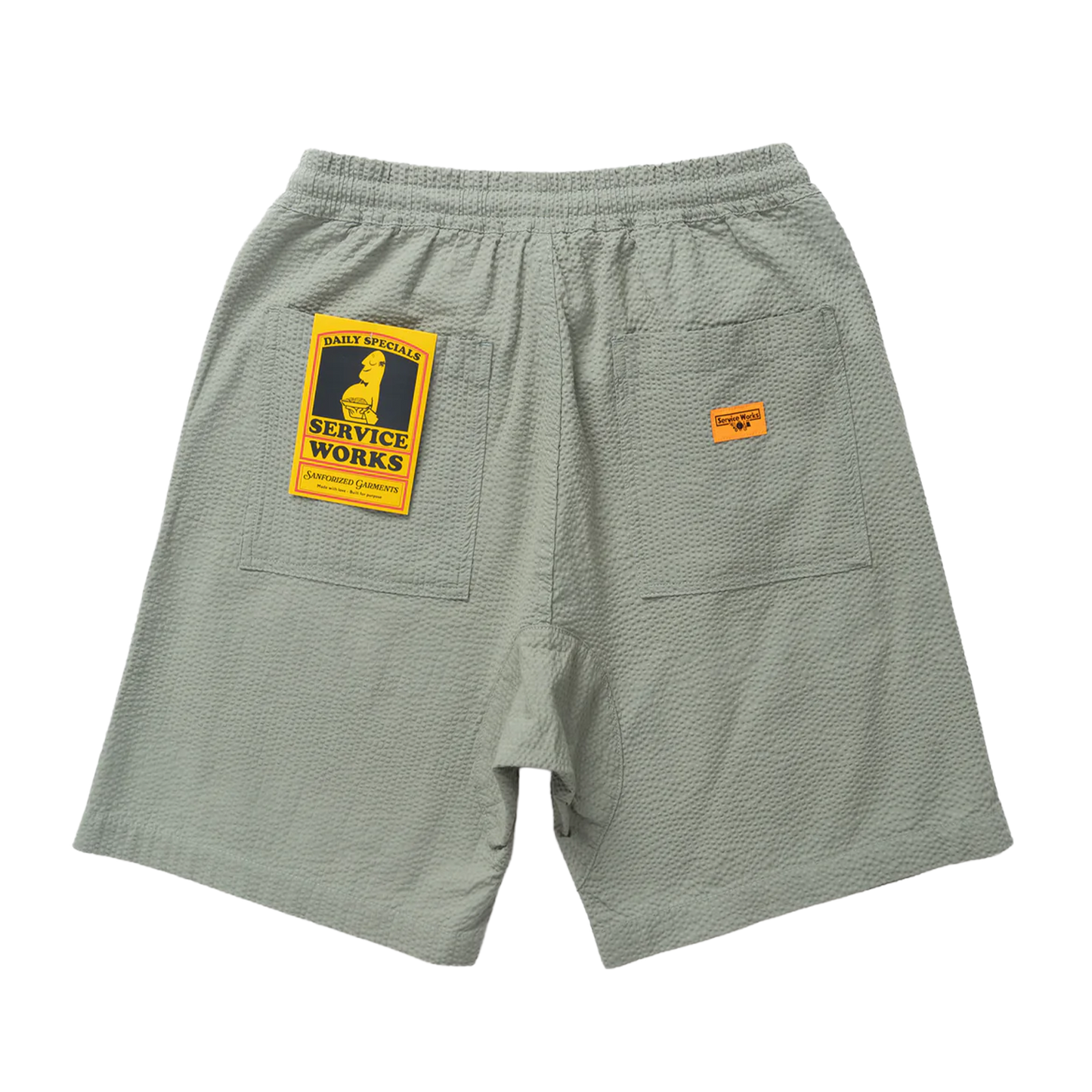 Seersucker Chef Short