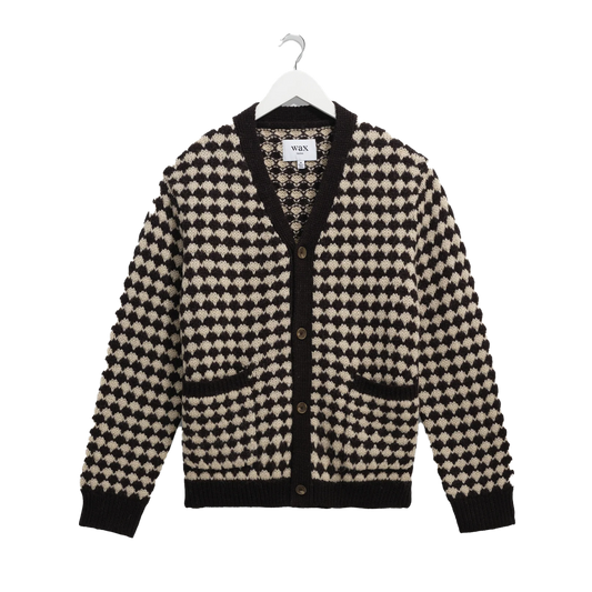 Walker Cardigan Bubble Knit