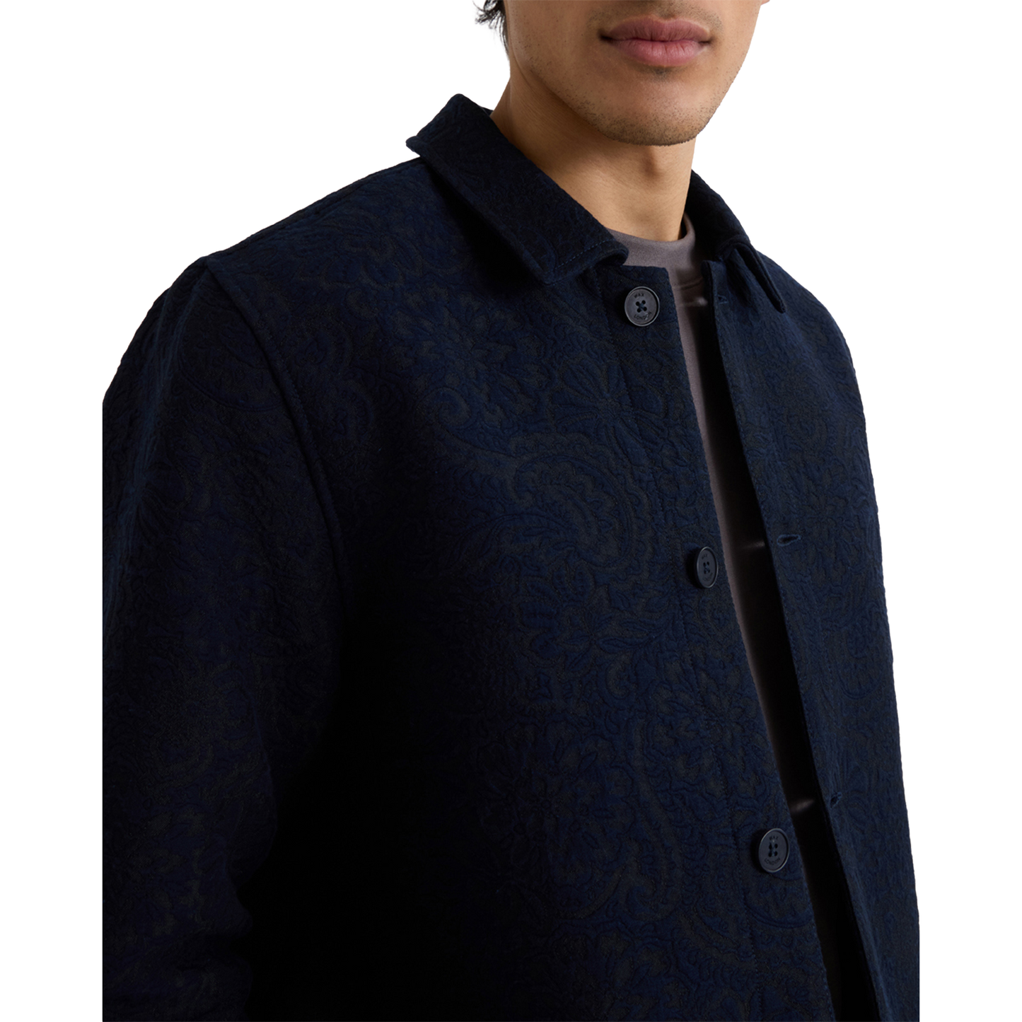 Iggy Jacket Tonal Jacquard