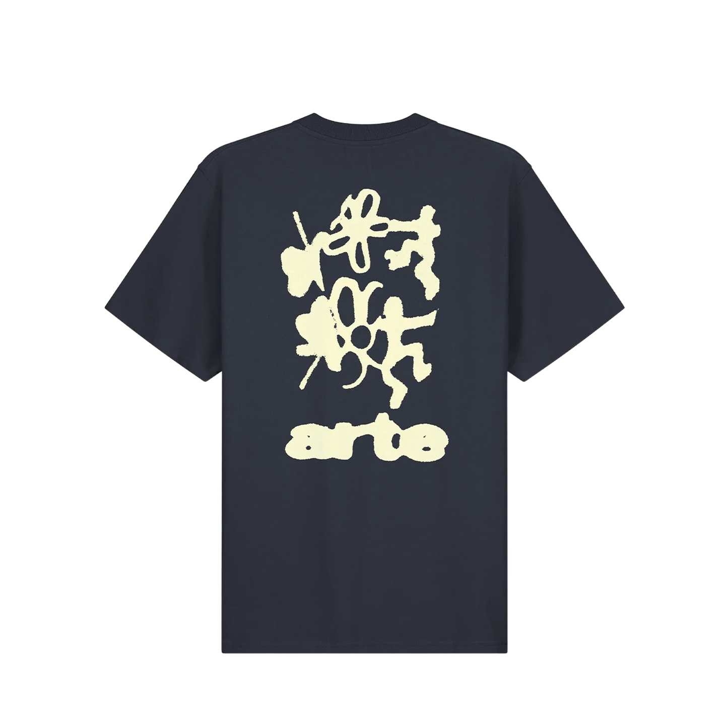 Blurry Back Print T-Shirt