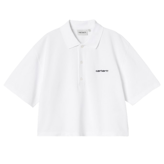 W` S/S Carhartt Script Polo TS