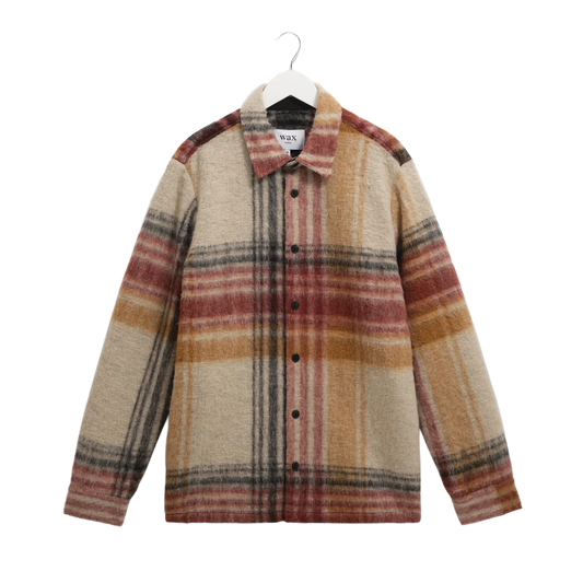Nolan Overshirt Wool Blend Check