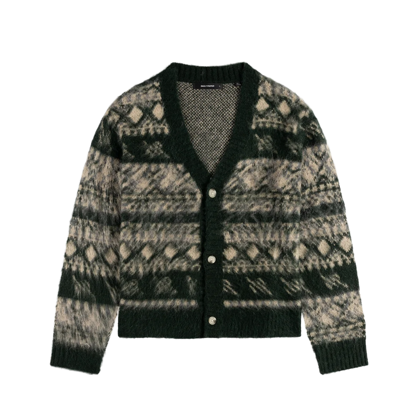 Pattern Check Cardigan
